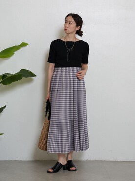 akane.mさん（レディース・162cm）の春コーディネート