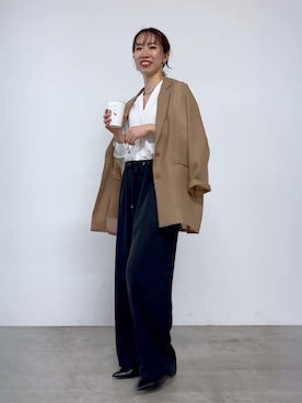 akane.mさん（レディース・162cm）の春コーディネート