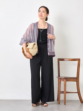 akane.mさん（レディース・162cm）の夏コーディネート