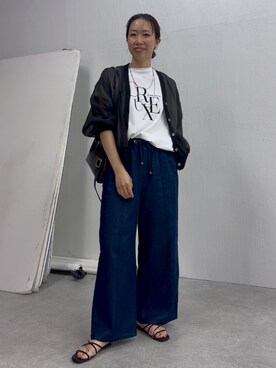 akane.mさん（レディース・162cm）の夏コーディネート