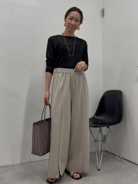 akane.mさん（レディース・162cm）の夏コーディネート