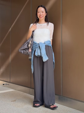 akane.mさん(レディース・162cm)の夏コーディネート