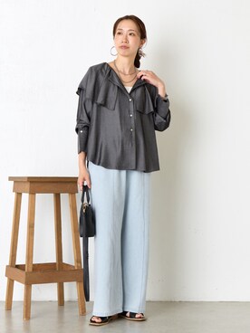 akane.mさん（レディース・162cm）の夏コーディネート