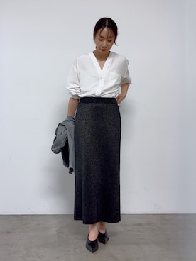 「Jena espace merveilleux（ジェナ　エスパスメルヴェイユ）のアイテム（ジャケット/アウター）」を使った、akane.mさん（レディース・162cm）の春コーディネート