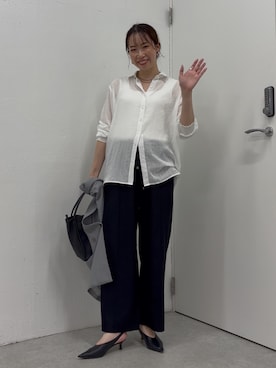 「Jena espace merveilleux（ジェナ　エスパスメルヴェイユ）のアイテム（ジャケット/アウター）」を使った、akane.mさん（レディース・162cm）の春コーディネート