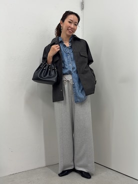 「Jena espace merveilleux（ジェナ　エスパスメルヴェイユ）のアイテム（ジャケット/アウター）」を使った、akane.mさん（レディース・162cm）の夏コーディネート