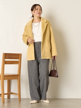 akane.mさん（レディース・162cm）の秋コーディネート