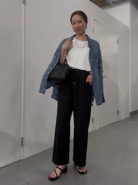 akane.mさん（レディース・162cm）の夏コーディネート