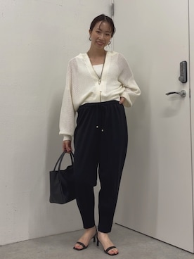 「アイテム（ブルゾン）」を使った、akane.mさん（骨格ナチュラル・レディース・162cm）の春コーディネート
