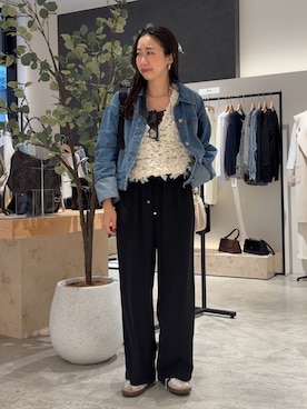 akane.mさん（レディース・162cm）の春コーディネート