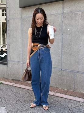 「Jena espace merveilleux（ジェナ　エスパスメルヴェイユ）のアイテム（財布/小物）」を使った、akane.mさん（レディース・162cm）の夏コーディネート