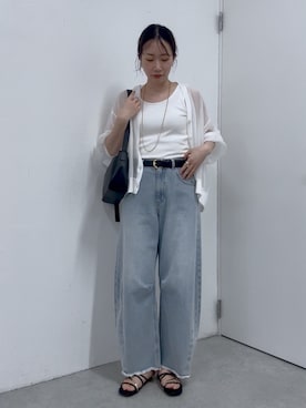 akane.mさん（レディース・162cm）の春コーディネート