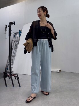 akane.mさん（レディース・162cm）の夏コーディネート