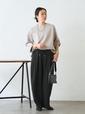 akane.mさん（レディース・162cm）の冬コーディネート