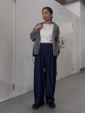 akane.mさん（レディース・162cm）の夏コーディネート