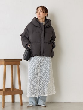 「Jena espace merveilleux（ジェナ　エスパスメルヴェイユ）のアイテム（ジャケット/アウター）」を使った、akane.mさん（レディース・162cm）の秋コーディネート