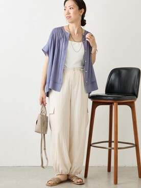 akane.mさん（レディース・162cm）の夏コーディネート