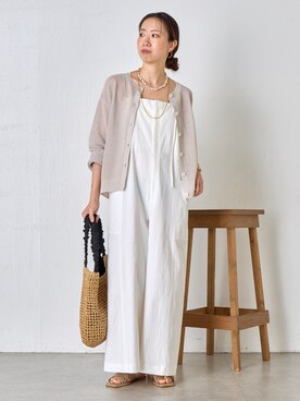 akane.mさん（レディース・162cm）の夏コーディネート