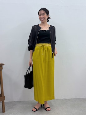 「Jena espace merveilleux（ジェナ　エスパスメルヴェイユ）のアイテム（ジャケット/アウター）」を使った、akane.mさん（レディース・162cm）の春コーディネート