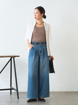 akane.mさん（レディース・162cm）の冬コーディネート