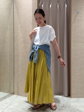 akane.mさん（レディース・162cm）の夏コーディネート