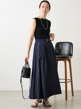 akane.mさん（レディース・162cm）の夏コーディネート