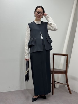 akane.mさん（レディース・162cm）の冬コーディネート