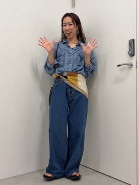 「Jena espace merveilleux（ジェナ　エスパスメルヴェイユ）のアイテム（財布/小物）」を使った、akane.mさん（レディース・162cm）の夏コーディネート