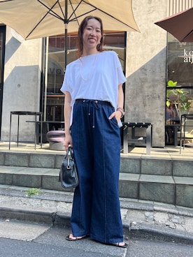 akane.mさん（レディース・162cm）の夏コーディネート