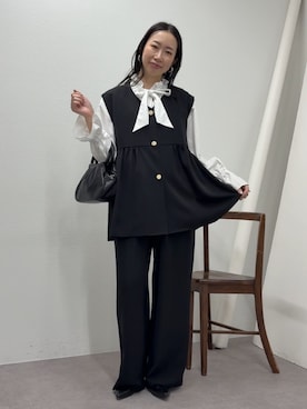 akane.mさん（レディース・162cm）の冬コーディネート