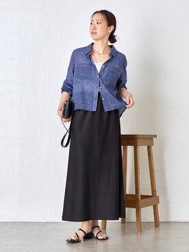 akane.mさん（レディース・162cm）の夏コーディネート