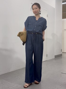 akane.mさん（レディース・162cm）の夏コーディネート