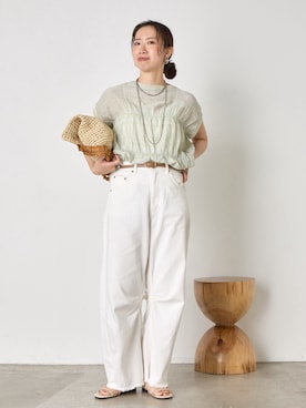 akane.mさん（レディース・162cm）の夏コーディネート