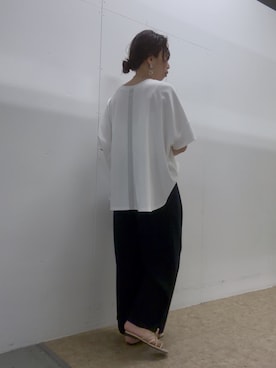 akane.mさん（レディース・162cm）の夏コーディネート