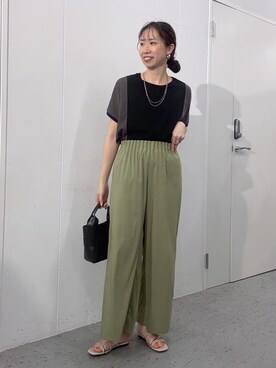 akane.mさん（レディース・162cm）の春コーディネート