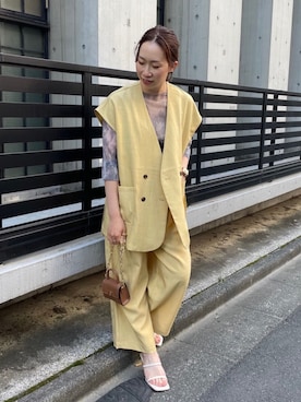 「Pal collection（パルコレクション）のアイテム」を使った、akane.mさん（レディース・162cm）の春コーディネート