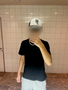 「アイテム（キャップ）」を使った、tottoさん（メンズ・180cm・10代）の秋コーディネート