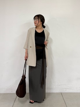 「きれいめコーディネート」｜ggnakamuradesuさん（レディース・156cm）の春コーディネート
