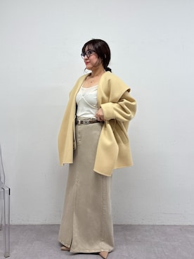 「アイテム（その他アウター）」を使った、ggnakamuradesuさん（レディース・156cm）の夏コーディネート