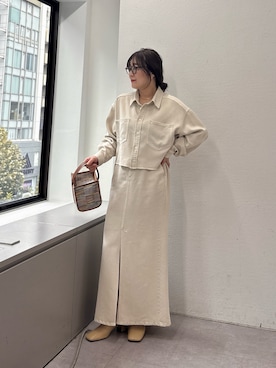 「セットアップ　着回し」｜ggnakamuradesuさん（レディース・156cm）の冬コーディネート