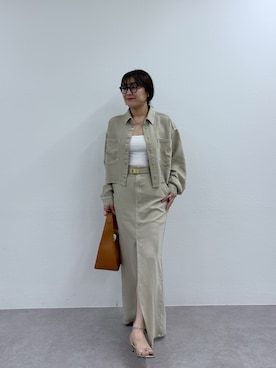 「アイテム（その他アンダーウェア/インナー）」を使った、ggnakamuradesuさん（レディース・156cm）の夏コーディネート