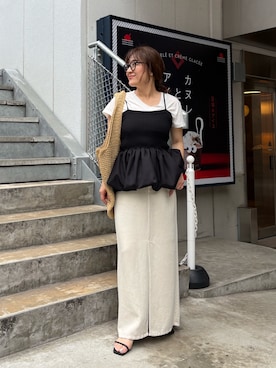 ggnakamuradesuさん（レディース・156cm）の夏コーディネート