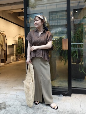 ggnakamuradesuさん(レディース・156cm)の夏コーディネート