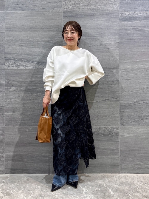 GALLARDAGALANTE ガリャルダガランテ モールレースラップスカート