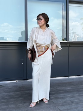 「人気商品」｜ggnakamuradesuさん（レディース・156cm）の春コーディネート
