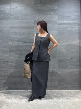 GALLARDAGALANTE【大草直子さんコラボ】ピークドラペルジャケット GALLARDAGALANTE（ガリャルダガランテ）の「【大草直子さん