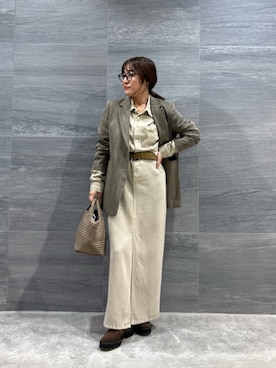 「セットアップ　着回し」｜ggnakamuradesuさん（レディース・156cm）の秋コーディネート