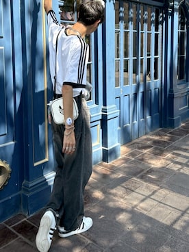 「アイテム（Tシャツ/カットソー）」を使った、Yu_0850さん（メンズ・186cm）の冬コーディネート