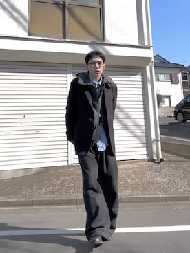 「BLAYMORE（ブレイモア）のアイテム」を使った、けーすけさん（メンズ・167cm）の春コーディネート