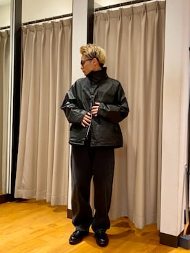 「アイテム（その他アウター）」を使った、ryutoさん（メンズ・163cm）の秋コーディネート